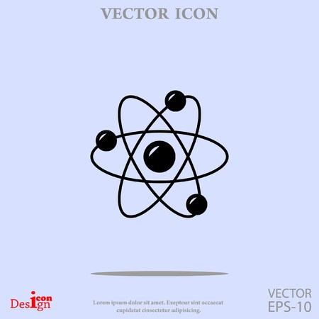 atom vector iconのイラスト素材