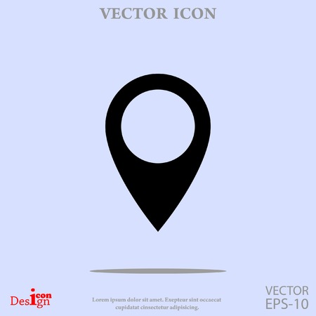 marker vector iconのイラスト素材