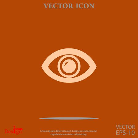 eye vector iconのイラスト素材