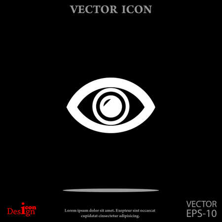 eye vector iconのイラスト素材