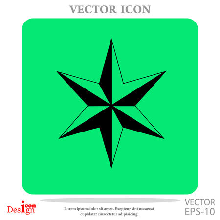 star of David vector iconのイラスト素材