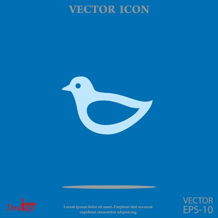 bird vector iconのイラスト素材
