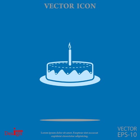 cake vector iconのイラスト素材