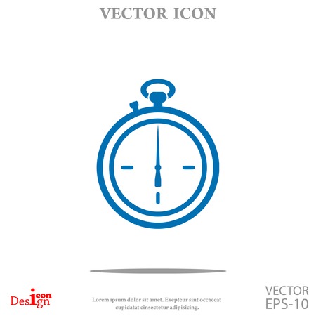 stopwatch vector iconのイラスト素材
