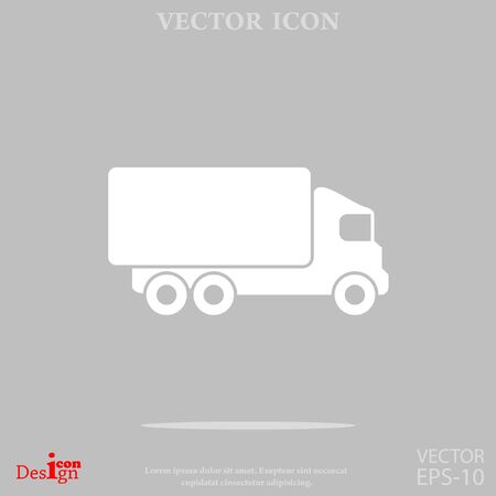 truck vector iconのイラスト素材