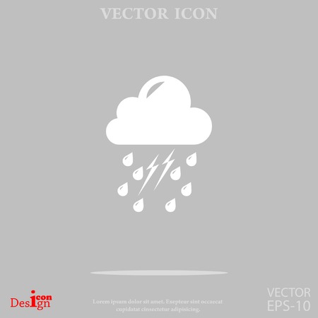 weather vector iconのイラスト素材