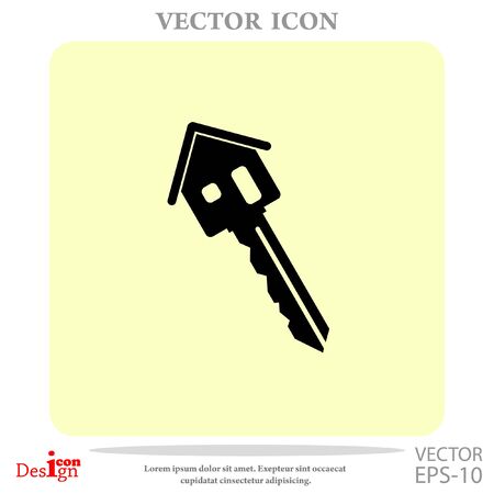 house key vector iconのイラスト素材