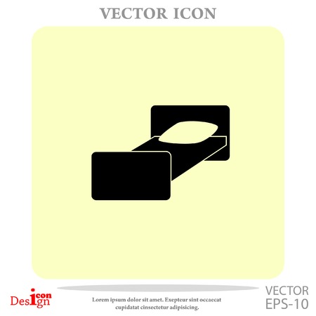 motel vector iconのイラスト素材