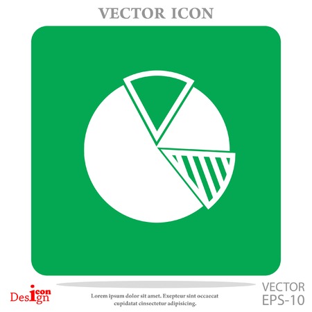 finance graph vector iconのイラスト素材