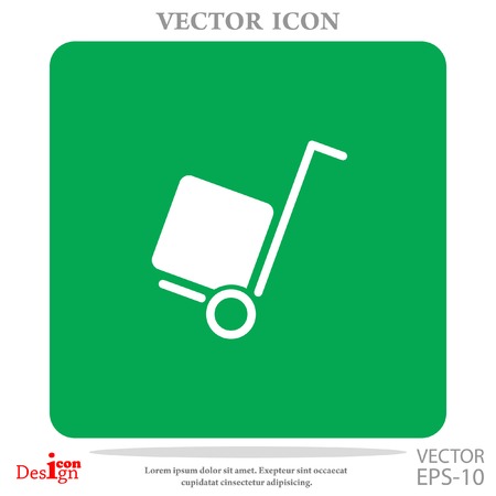 delivery vector iconのイラスト素材