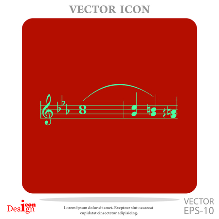 music vector iconのイラスト素材