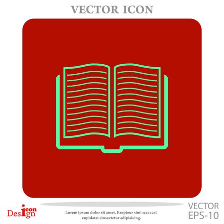 book vector iconのイラスト素材