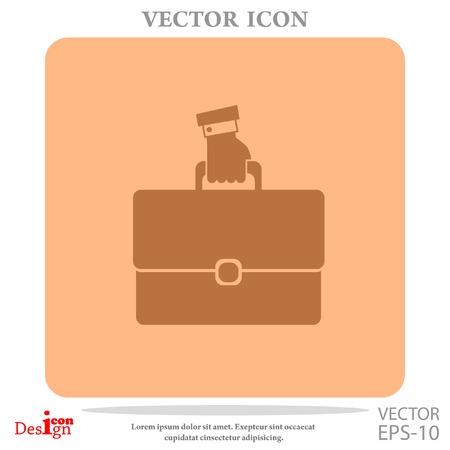 portfolio vector iconのイラスト素材