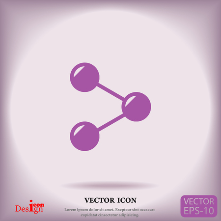share vector iconのイラスト素材