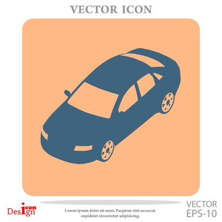 car vector iconのイラスト素材