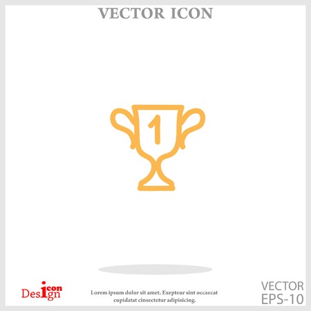 champions cup iconのイラスト素材