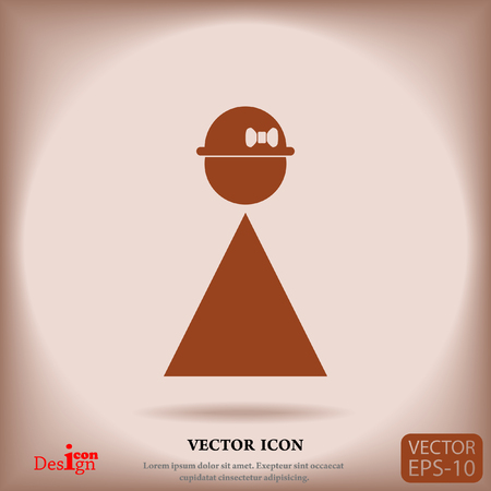 woman vector iconのイラスト素材