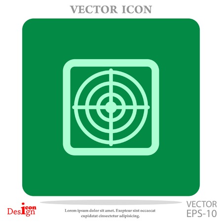 target vector iconのイラスト素材