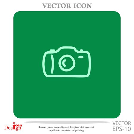 camera vector iconのイラスト素材