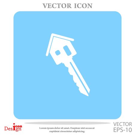 house key vector iconのイラスト素材
