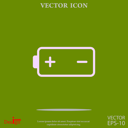 battery vector iconのイラスト素材