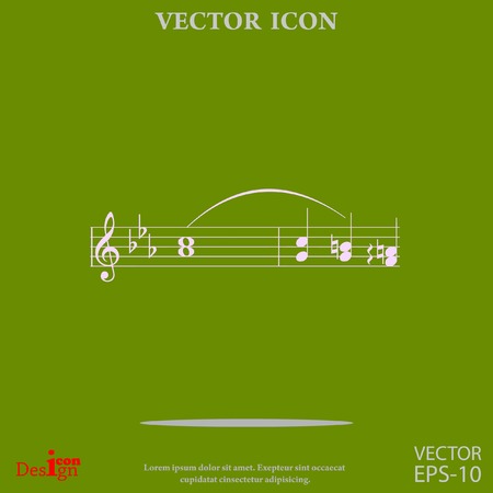 music vector iconのイラスト素材