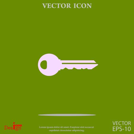 key vector iconのイラスト素材