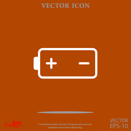 battery vector iconのイラスト素材
