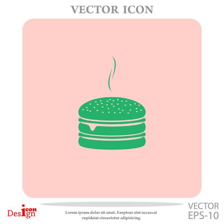 burger vector iconのイラスト素材