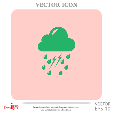 weather vector iconのイラスト素材