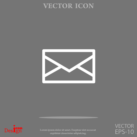 letter vector iconのイラスト素材