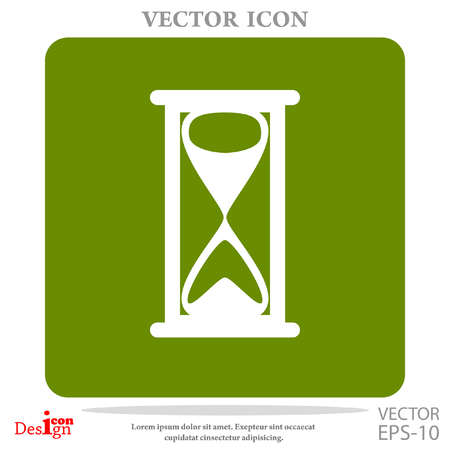 hourglass vector iconのイラスト素材