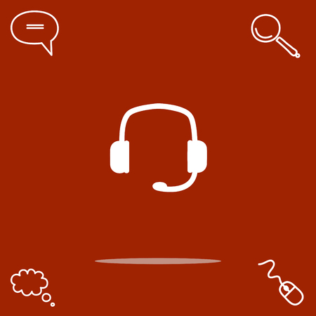 Support vector icon illustration.のイラスト素材