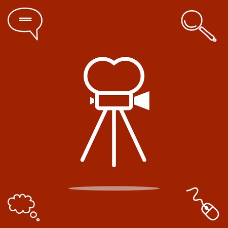 Cinema vector icon illustration.のイラスト素材