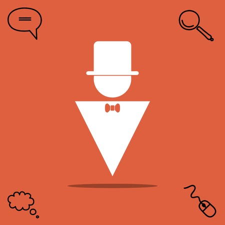 man vector iconのイラスト素材