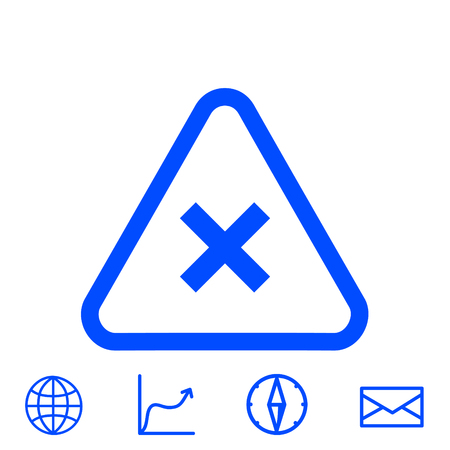 prohibition vector iconのイラスト素材