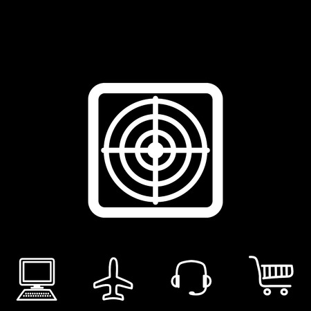 target vector iconのイラスト素材