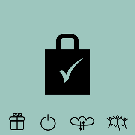 bag vector iconのイラスト素材