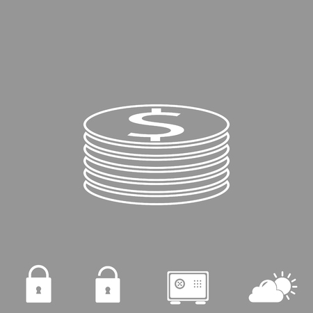 money vector iconのイラスト素材