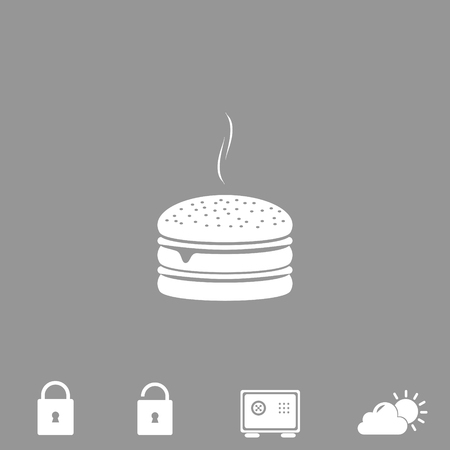 burger vector iconのイラスト素材