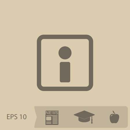 info vector iconのイラスト素材
