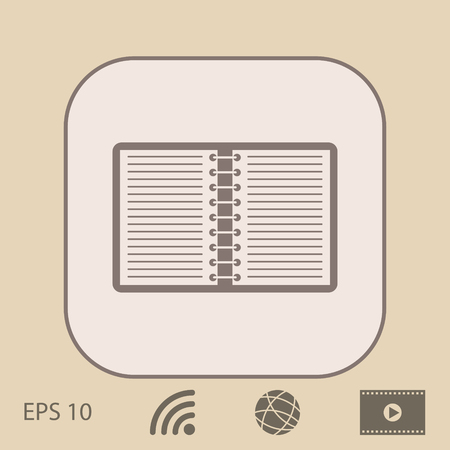 Book iconのイラスト素材