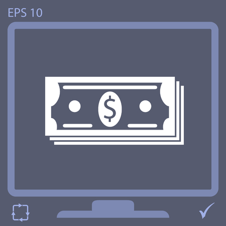 Money vector iconのイラスト素材