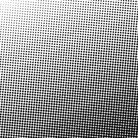 Vector abstract dotted background. Black and white halftone effect vector illustration.のイラスト素材
