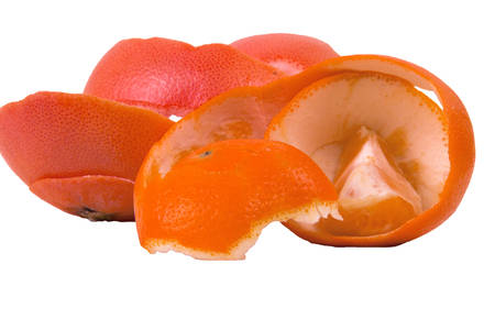 orange peelの写真素材