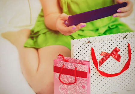 Gifts for the holiday.の写真素材