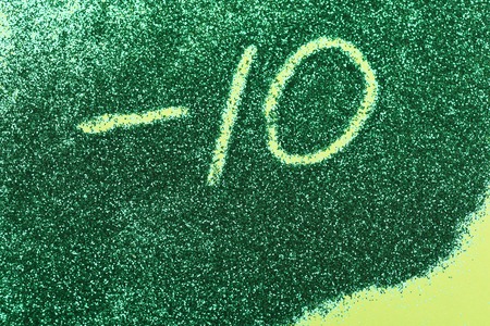 Green sale 10% percent background for flyer, poster, shopping, for sale sign, discount, marketing, selling, banner, web, header.の写真素材