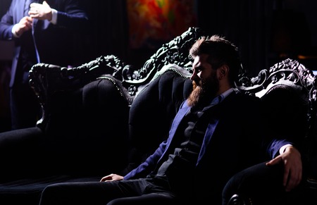 Elegant young manの写真素材