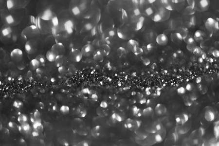 orange effect made by bokeh light abstract background, copy spaceの写真素材