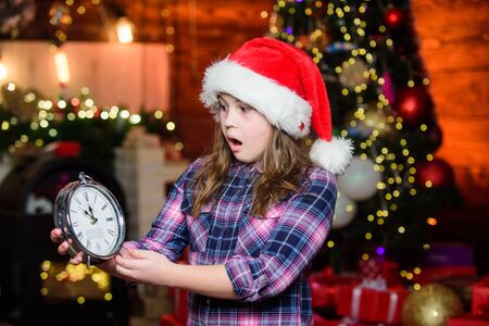 Little girl celebrate xmas.
